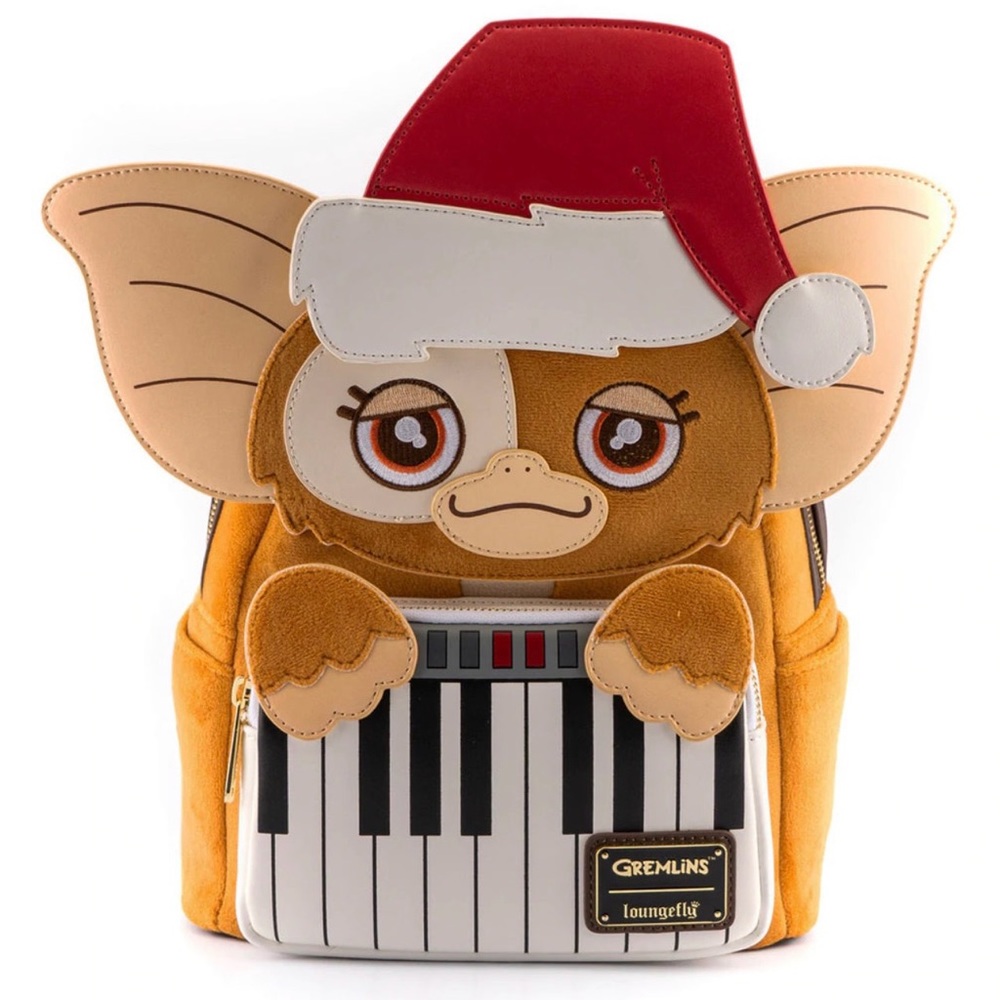 Loungefly- Gizmo Holiday Keyboard Cosplay Mini Backpack
